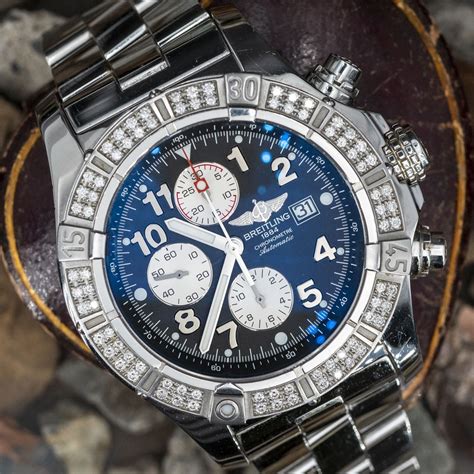 mens breitling watches with diamonds|breitling watches for men florida.